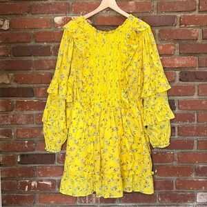 Happy x‎ Nature Kate Hudson women's Ditsy meadow mini floral dress size large